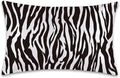 Satin Pillowcase 1 Pack-Zebra Black and White Silky Pillow Cover for Hair and Skin,King Size 20x36 Inch Soft Cooling Printed Pillow Cases with Hidden Zipper,Gifts for Women Men