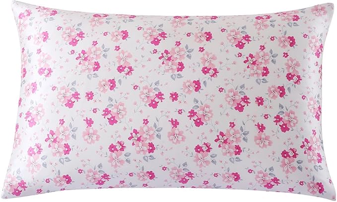 SLPBABY Silk Pillowcase for Hair and Skin with Hidden Zipper Print (King, Pattern29)