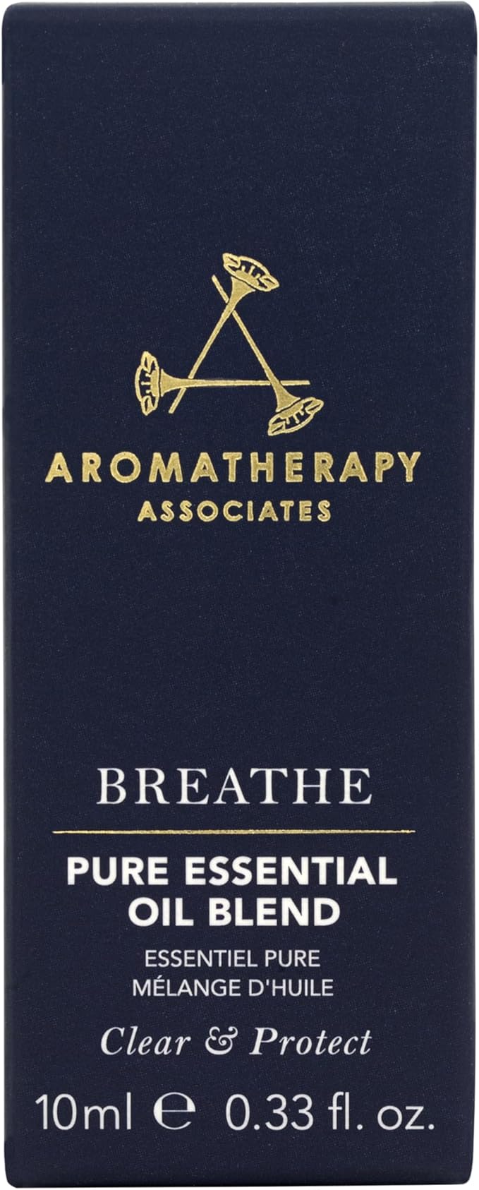 Aromatherapy Associates Breathe Pure Essential Oil Blend. Premium Undiluted Blend to Awaken Your Senses. Hand-Crafted with Eucalyptus, Tea Tree and Pine (0.33 fl oz)