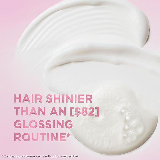 L'Oreal Paris Glossing Lamination Hair Mask with Glycolic Acid, Hair Treatment for Lasting Shine and Smoothness for Dull, Dry Hair, EverPure, 5.1 Fl Oz
