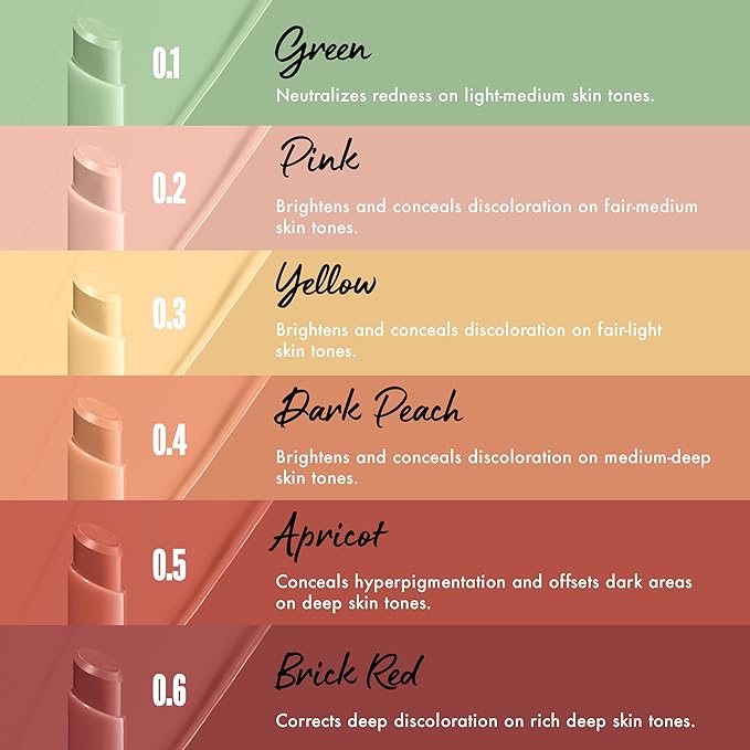 NYX PROFESSIONAL MAKEUP Pro Fix Stick Correcting Concealer, Buildable Medium Coverage Concealer Stick - Apricot