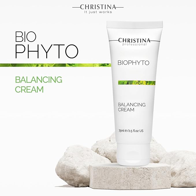 '-CHRISTINA- Bio Phyto Balancing Cream, 75ml and Alluring Serum, 300ml | For All Skin Types
