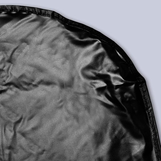 Betty Dain Jumbo Shampoo Cape, 45" W x 54" L, Waterproof & Stain-resistant Vinyl, Touch-and-close Fastener, Machine Washable