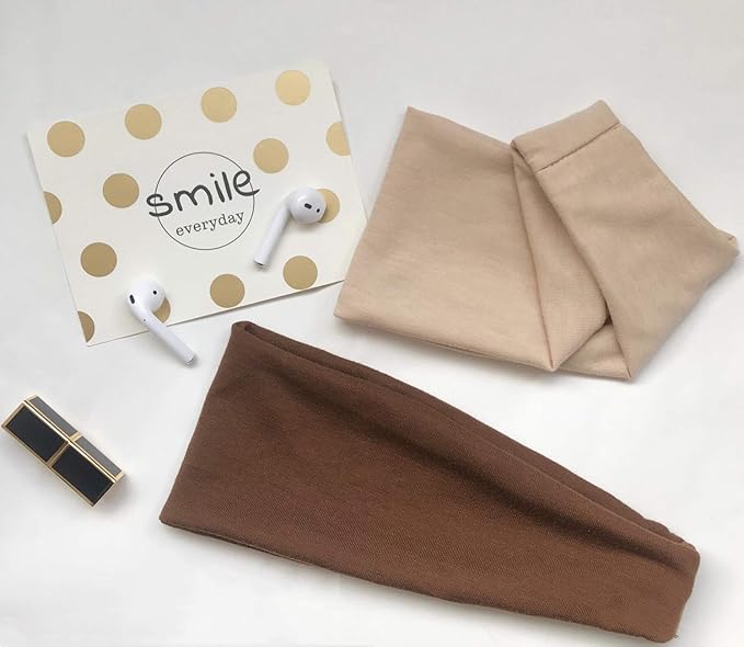 Huachi Headbands for Women Non Slip Fashion Wide Head Bands for Women's Hair for Workout Yoga Sports Exercise Elastic Hair Band Sweatbands Summer Hair Accessories