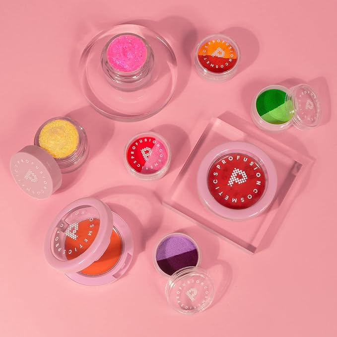 Profusion Cosmetics Cream Blush- Lightweight, Cream Blushes Blend Seamlessly to a Natural Radiant Finish (Tea Eiffic)