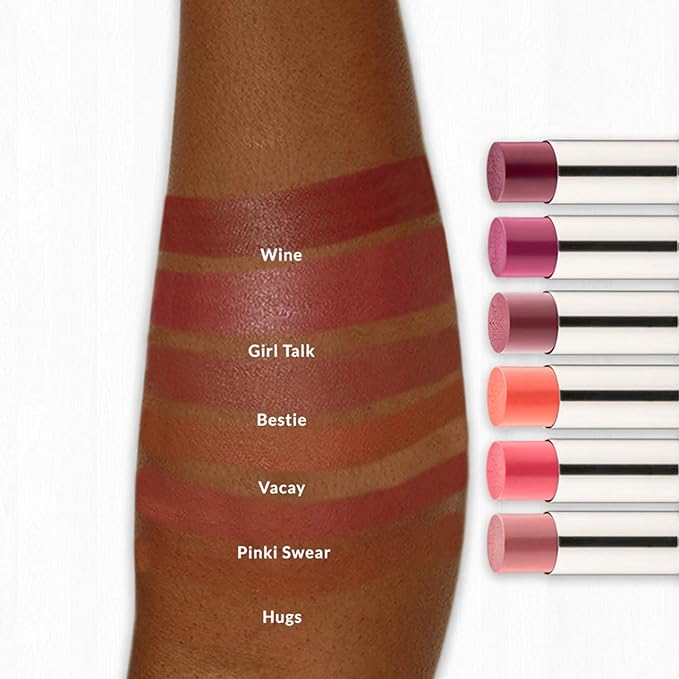 VASANTI Best Balm Forever Tinted Lip Balm (Mwah! - Burgundy) - Lip Moisturizer with Natural Oils and Butters for Lip Hydration and Long Lasting Comfort - Vegan, Paraben Free, Cruelty Free