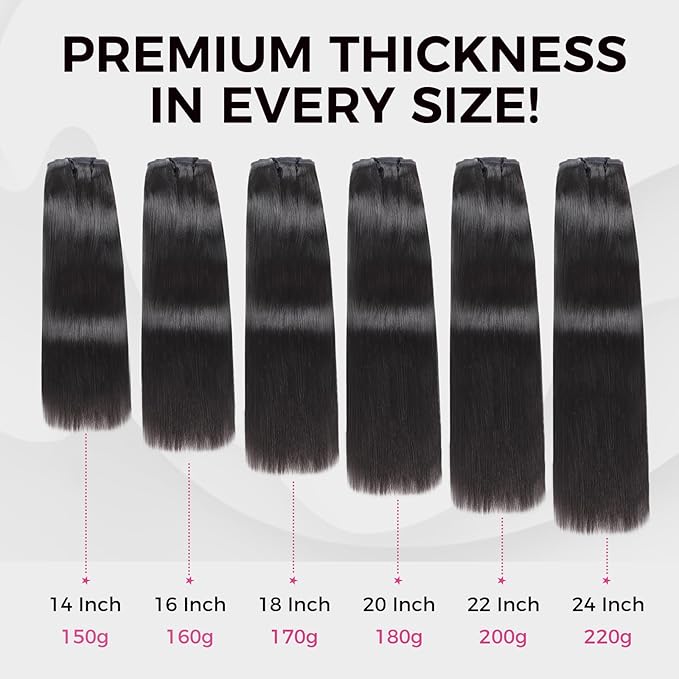 Lashey Seamless Clip in Hair Extensions Human Hair Extensions, 170g 9pcs Straight Natural Black Fuller Real Human Hair Clip in Extensions 18 Inch