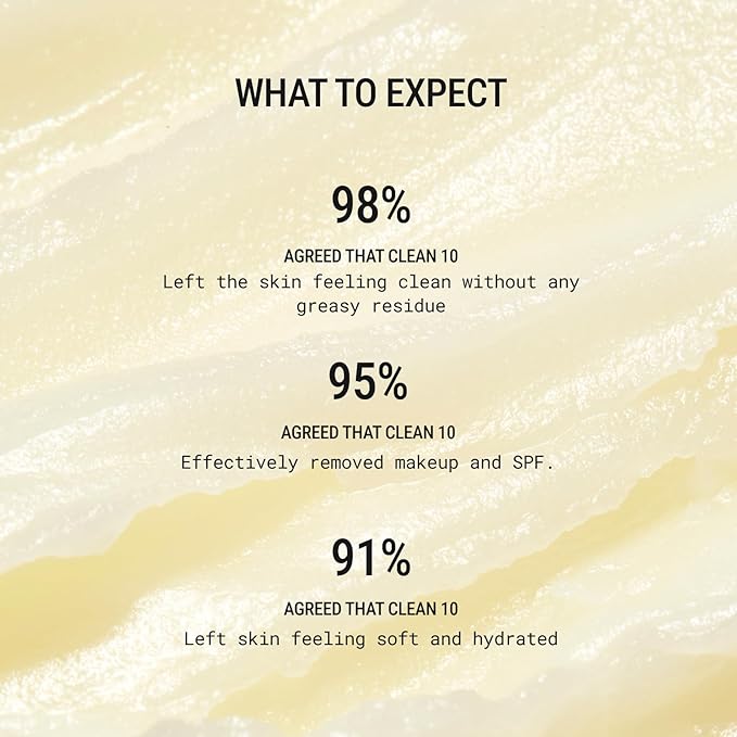 JUNO & Co. Clean 10 Cleansing Balm 10 Ingredients Makeup Remover 85g / 3.0oz