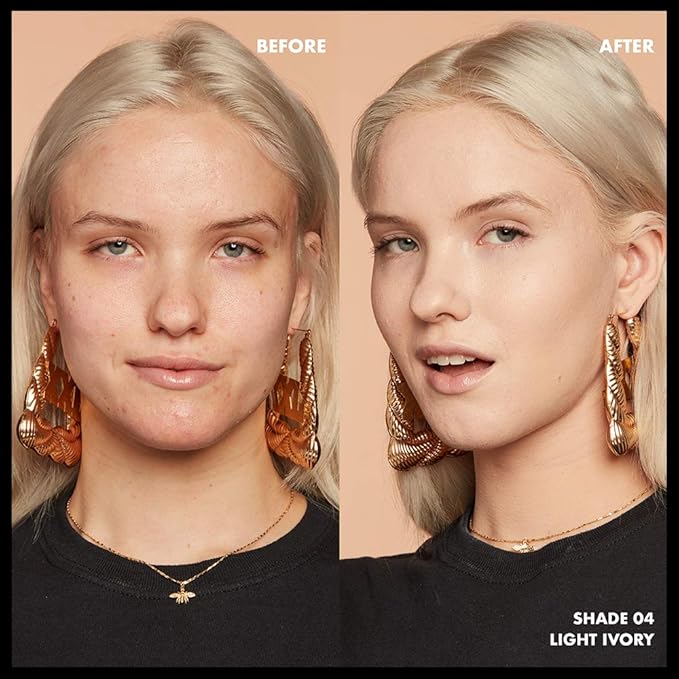 NYX PROFESSIONAL MAKEUP Total Control Pro Drop Foundation, Skin-True Buildable Coverage - Light Ivory