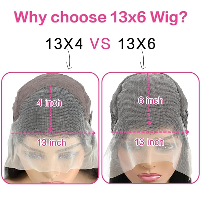 abbildung 34inch Chocolate Brown Lace Front Wig Human Hair 13x6 HD Transparent Body Wave Lace Front Wigs Human Hair Pre Plucked Glueless Frontal Brown Wig Human Hair 180% Density #