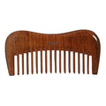 100% Natural Handmade Sandalwood Comb | Soft Wide Tooth Wooden Comb for Wet and Dry Hair | Eco-Friendly Anti-Static Wooden Massage Comb | Wooden Hair Detangler for Men and Women