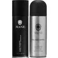 MANE Hair Thickening Spray & Root Touch Up, Seal & Control Combo Pack, Instantly Thicker Hair for Men & Women, Fill in Hairlines and Hide Thinning and Fine Patches - Gray, 12 Colors (6.76 oz)
