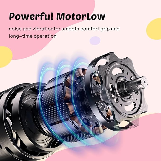 Electric Foot Callus Remover & Nail File - Electric Callus Remover for Feet, 9 Adjustable Speeds, 1800mAh Rechargeable, Portable Aluminum Body w/Type-C Charging for Home & Travel (Black)