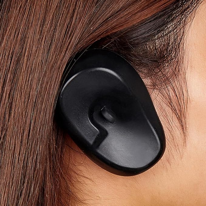 FRCOLOR 8pcs Earmuff Ear Defenders - Salon Ear Heat Protector Covers for Hairdressing & Baking Oil Hair Dryer Use