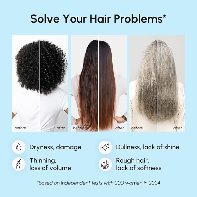 MAREE Hair Mask Conditioner for Women and Men - Hydrating Moisturizing Color Safe Deep Conditioner For Dry Damaged Curly Color Treated Fine Hair - Women's and Men's Acondicionador Para Cabello Rizado