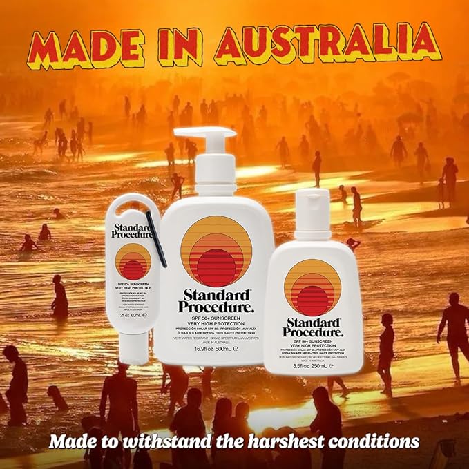 Standard Procedure. Lip Balm SPF 50+, Hydrating Lip Moisturizer For Dry & Cracked Lips, Waterproof, Mango Butter & Vitamin E, 0.17 oz