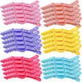 50Pcs Alligator Hair Clips,Professional Hair Styling Clips for Styling Sectioning,Plastic Non Slip Hair Clips for Women with Wide Teeth & Double-Hinged Design(Multicolor)