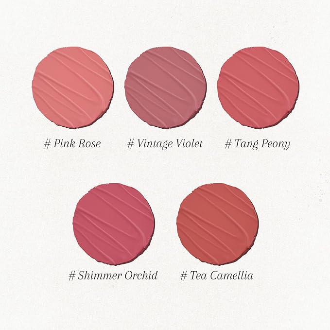 Tinted Lip Balm Plumper, Glossy, Pump Lips, Lightweight, Moisturize & Tint with Jojoba Seed Oil, Vegan Lip Balm Lip Care Present, Tea Camellia