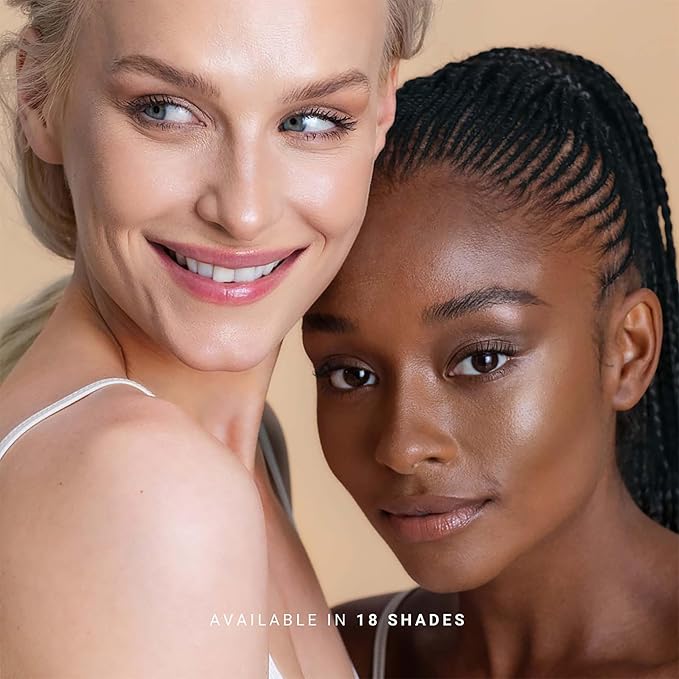 Mineral Powder Foundation - Longwear, Lightweight, Smooth Powder Formula - Blurring, Skin-Perfecting Finish - Vegan and Cruelty Free Formula - 025 Siv - 0.25 oz