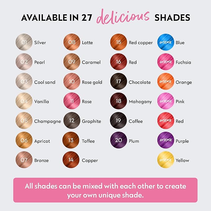 Four Reasons Color Mask - Chocolate - (27 Colors) Toning Treatment, Color Depositing Conditioner, Tone & Enhance Color-Treated Hair - Semi Permanent Hair Dye, Vegan and Cruelty-Free, 6.76 fl oz