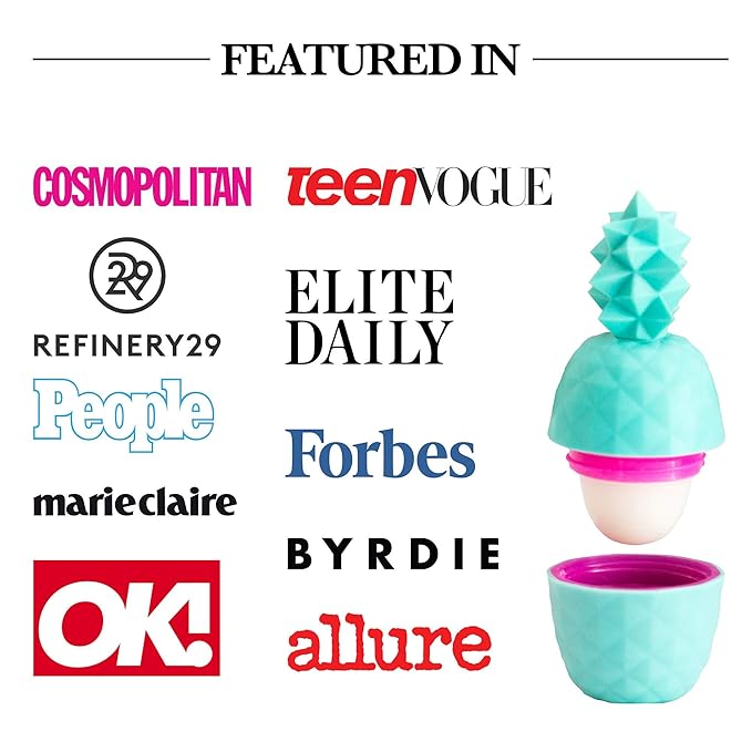 Pineapple Lip Balm - Key Lime or Strawberry-Mango (Teal) Key Lime