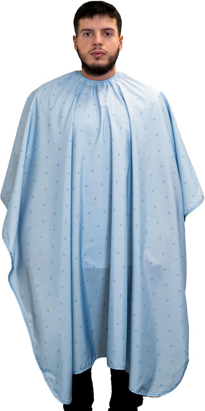 Barber Strong The Barber Cape Haircut Cover for Men, Hair Repelling and Static-Reducing Material, Water Resistant Fabric