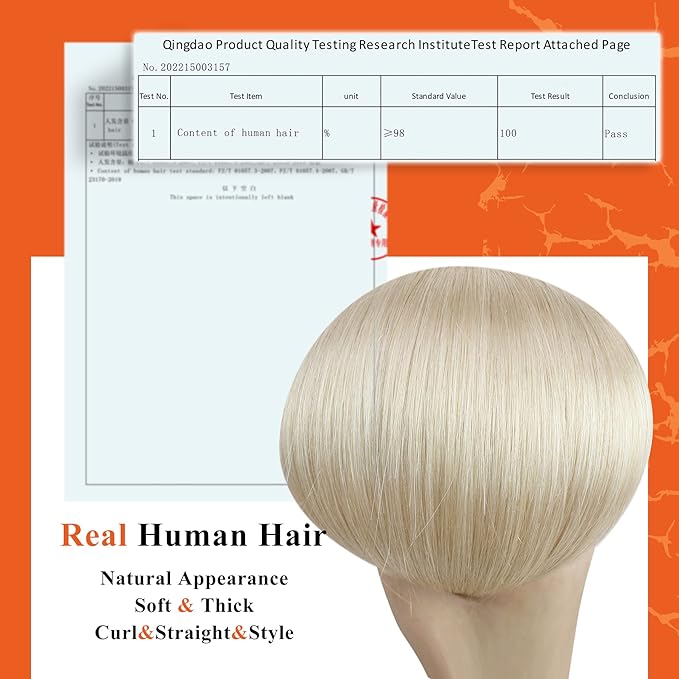Full Shine Invisible Tape in Hair Extensions Color 60 Blonde Remy Skin Weft 12Inch Tape in Extensions 20 Pcs Seamless Invisible Brazilian Real Human Hair for Wedding Natural 30G