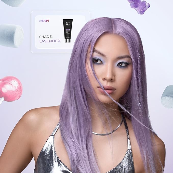XMONDO Color 5-Minute Top Coat Color Depositing Conditioner Bundle —Platinum, Rose Gold, Lavender — Semi-Permanent Pastel Toning for Very Light Blonde or 90% Highlighted Hair, 6 fl. oz. each
