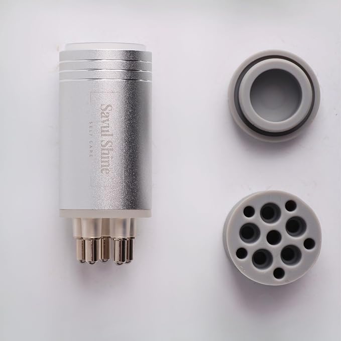 Minoxidil Applicator, Scalp Oil Applicator. Oil Comb. (Silver)