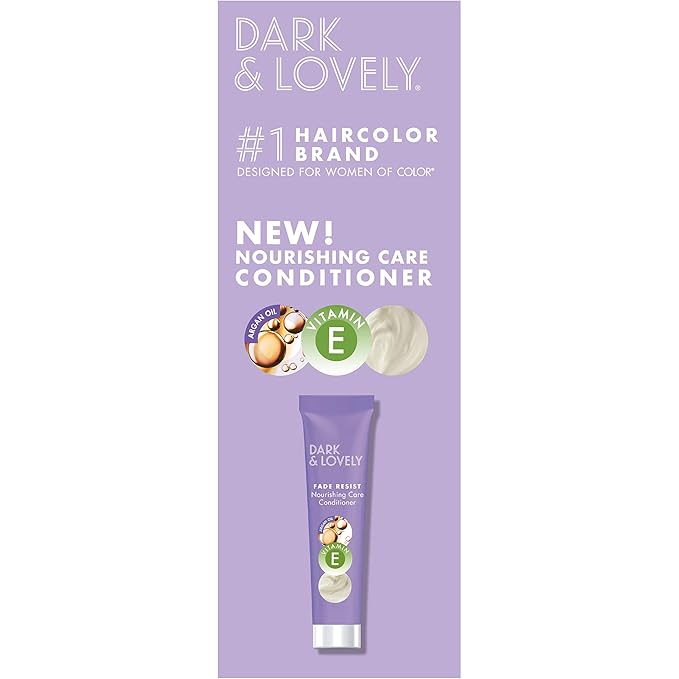 SoftSheen-Carson Dark and Lovely Fade Resist Rich Conditioning Hair Color, Permanent Hair Color, Up To 100 percent Gray Coverage, Brilliant Shine with Argan Oil and Vitamin E, Rich Auburn