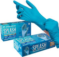 100 Nitrile Exam Gloves 3.5 Mil - Latex & Powder Free, Disposable Non-Sterile Protective Gloves By PlastCare