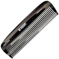 Kent 12T G Wide Tooth Detangling Comb - Handmade Pocket Comb for Thick, Curly, Wavy Hair - Large Tooth Hair and Beard Grooming Comb - Saw-Cut and Hand Polished