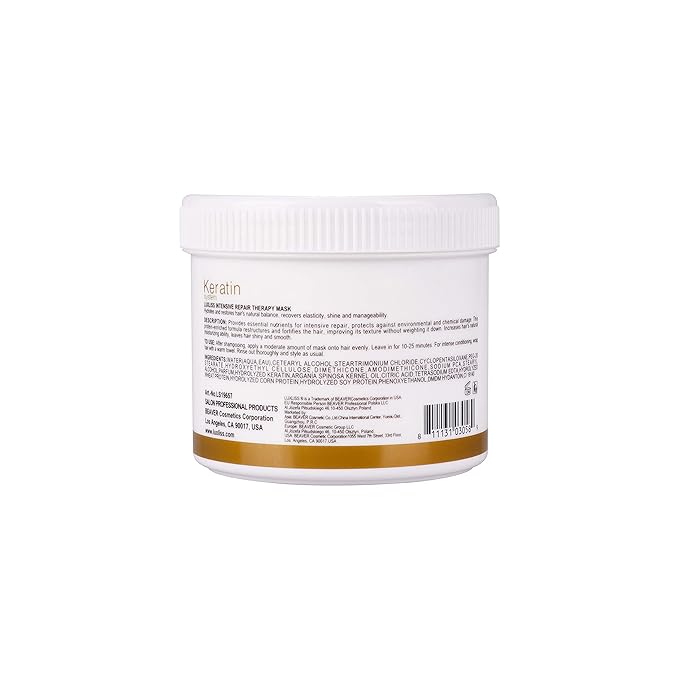 Luxliss Professional Keratin Intensive Repair Therapy Mask