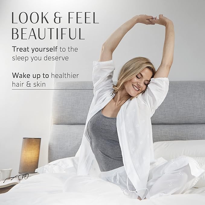 YourFacePillow- Back Sleeper Beauty Pillow, Cervical Neck Pillow, Patented Contour Memory Foam Pillow, Ergonomic Neck, Back and Shoulder Support. Back Sleeping Reduces Pressure on Skin - Large