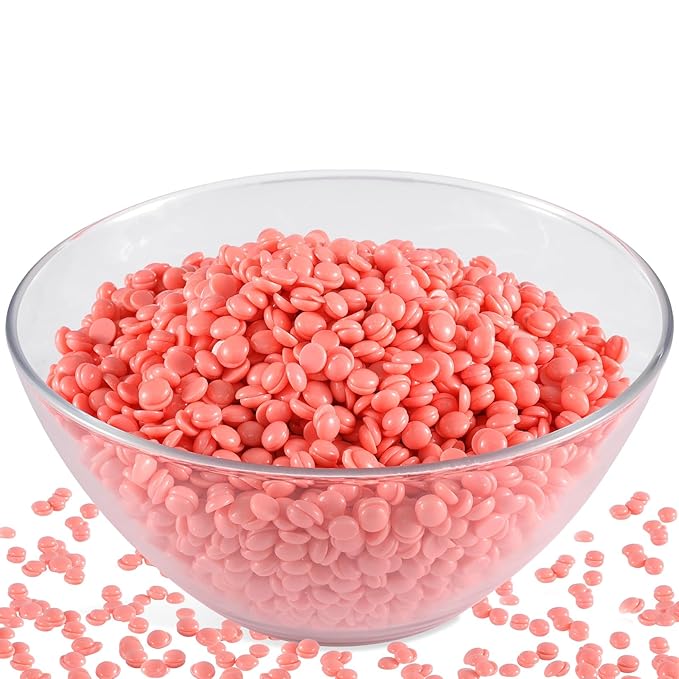 Wax Beads for Hair Removal, 80oz Wax Beads Bulk, Brazilian Waxing for Body SPA, Hard Wax Beans for Face, Bikini, Coarse Hair Removal Wax