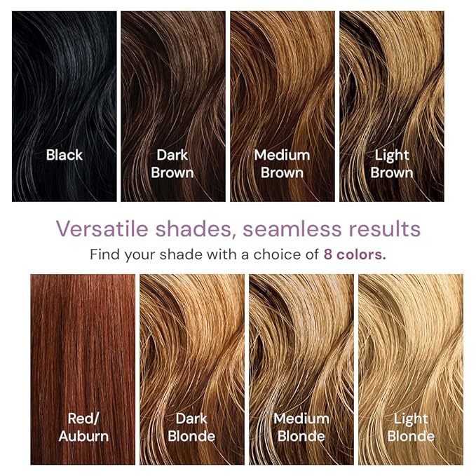 Root Touch Up Spray for Medium Brown Hair by Style Edit | Gray Hair Coverage and Temporary Dye | 0.75 oz Travel Size