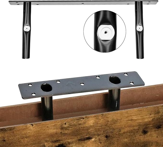 QEEIG Floating Shelves for Wall Bathroom Shelf Bedroom Kitchen Living Room Farmhouse Small Book Shelf 16 inch Set of 2, Brown (015-BN2)