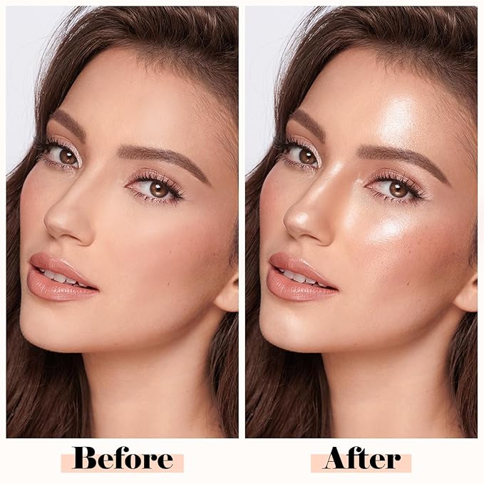 Boobeen Highlighter Contour Makeup Palette Face Matte Bronzer Powder, Compact Contouring Blush for Cheeks, Natural Long Lasting with Brush