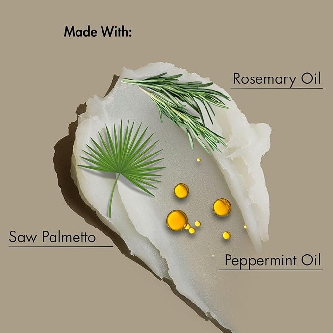 As I Am Rosemary Leave-In Conditioner 8 Fl Oz (237 ml) - with Biotin & Saw Palmetto