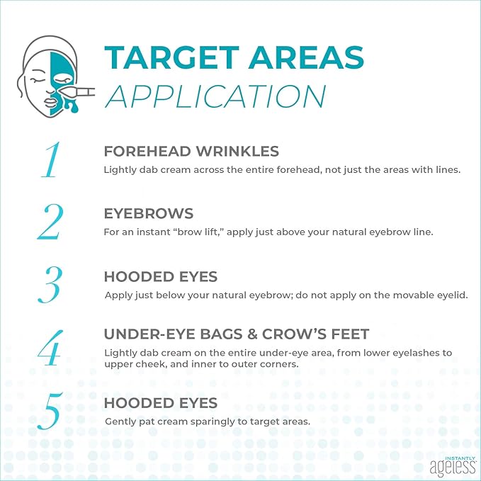 Instantly Ageless Facelift in A Box - Instant Eye Bag Remover Puffiness -1 Box of 25 Vials - Instant Under Eye Bags Remover - Wrinkle Tightener - Instant Wrinkle Remover for Face Instant Lift
