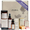 ZAAINA Spa Gift Set for Women - Natural Pampering Care Package for Her, Luxury Self Care Package for Mom Wife Friend, At Home Bath and Body Relaxation Spa Kit, Birthday Gifts for Women