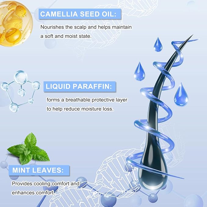 Advanced Hair Growth Serum Roll-On,Hair Growth Roll-On Serum for Men & Women for Hair Loss & Thinning,Nourishes Scalp & Roots,Non-Greasy,Lightweight For All Hair Types(10ml,3pcs)