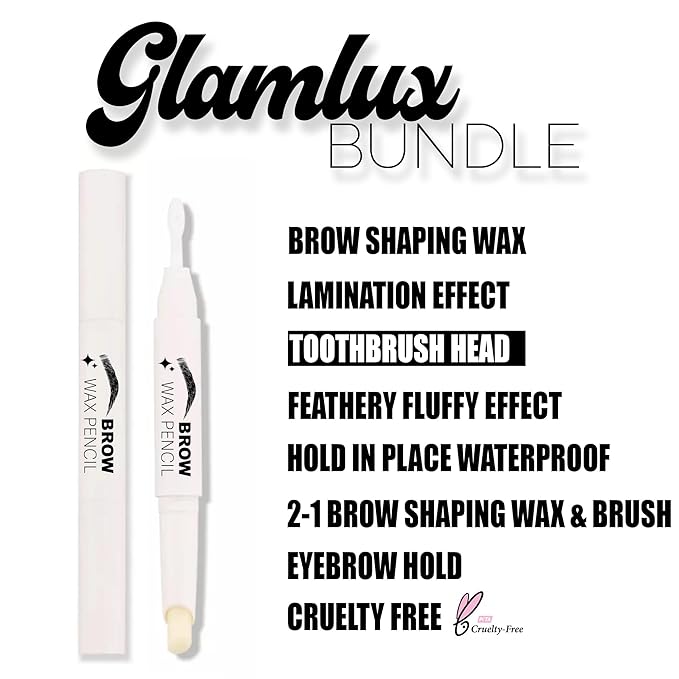 Beauty Bundle All In One Makeup Kit For Women, Teens, Girls, Full Size Makeup Essentials Makeup Remover, Make It Last Setting Spray, Brow Wax Lamination Pencil, Plumping Lipglosses