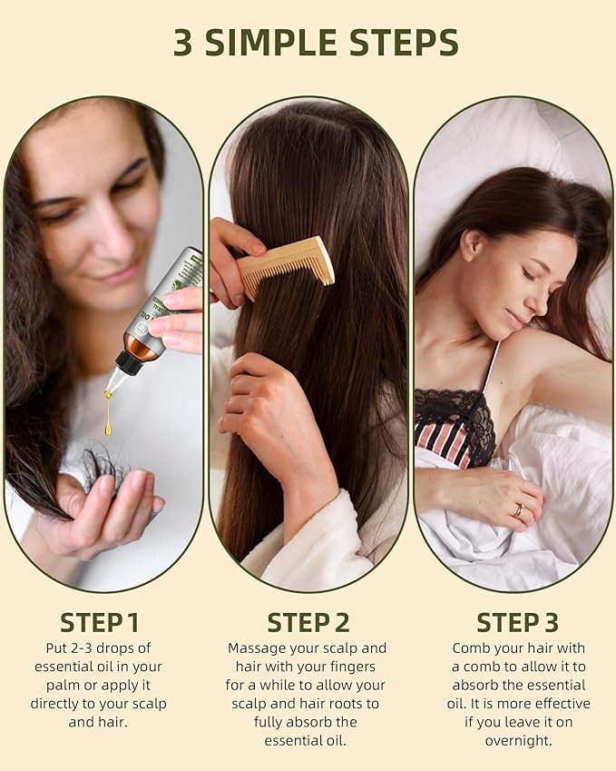 100% Natural Raw Batana Oil for Hair Growth, Dr Sebi Hair Growth Oil From Honduras, Thicker & Stronger Hair, Prevents Hair Loss, Eliminates Split Ends 4.23 Fl Oz (Pack of 2)