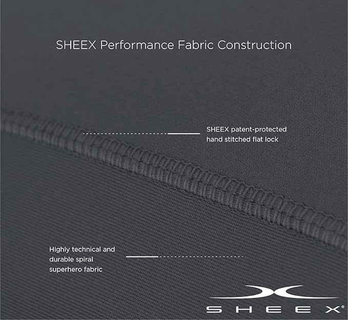 SHEEX Original Performance Cooling Pillowcases, Ultra-Soft Standard Pillowcase Set, 2 Cooling Pillow Covers, Carolina Blue