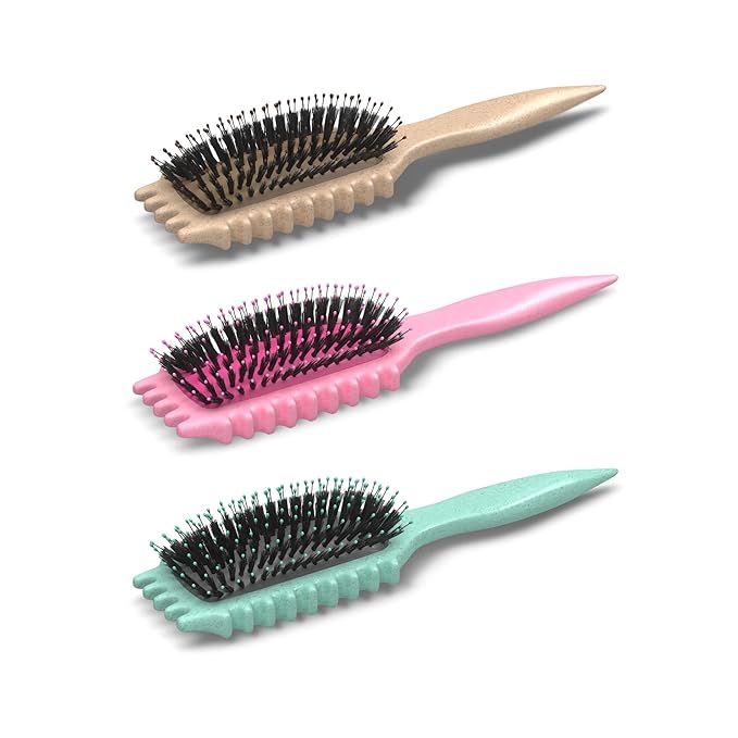 Bounce Curl Original Define EdgeLift Brush (Tan)