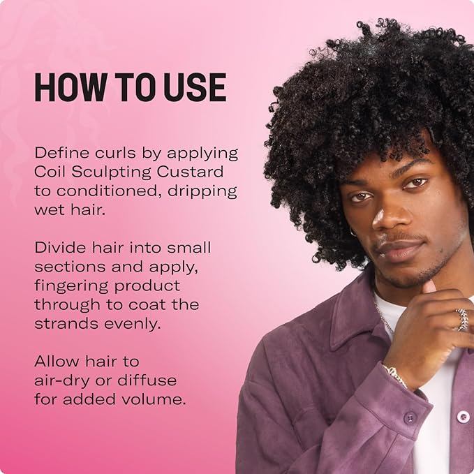 Mielle Organics Pomegranate & Honey Curl Cream - Coil & Curl Defining Hair Cream for Type 4 Hair - Hydrates, Controls Frizz, Conditions & Adds Shine (12 Fl Oz)
