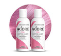 Adore Semi Permanent Hair Color (190 Cotton Candy) | Vegan & Cruelty-Free Pink Hair Dye | No Ammonia, No Peroxide, No Alcohol | 4 Fl Oz Each (Pack of 2)