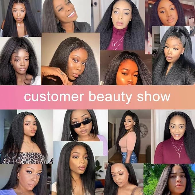 Seamless Clip In Hair Extensions Human Hair Invisible Pu Skin Weft Kinky Straight Seamless Clip Ins For Black Women Real Human Hair Extensions 8pcs With 18clips Per Set 120g (24inch,Natural Black)