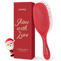 Christmas Gift for Women, Stocking Stuffers for Teen Girls, AIMIKE Painless Hair Brush Detangler w/Soft Bristles, Extra Gentle Hairbrush for Fine or Sensitive Hair, Ideal Holiday Presents